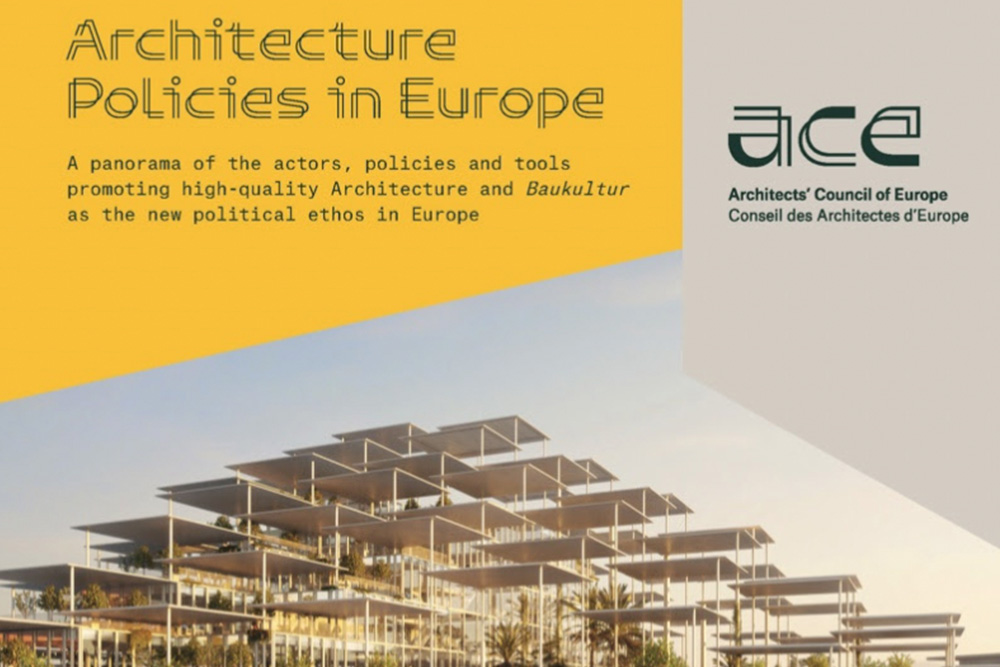 Nouvelle publication sur les politiques architecturales en Europe