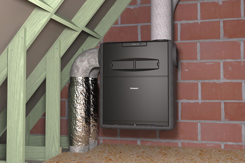 La nouvelle Flux Wall : Débits élevés pour une ventilation à la demande avec récupération de chaleur