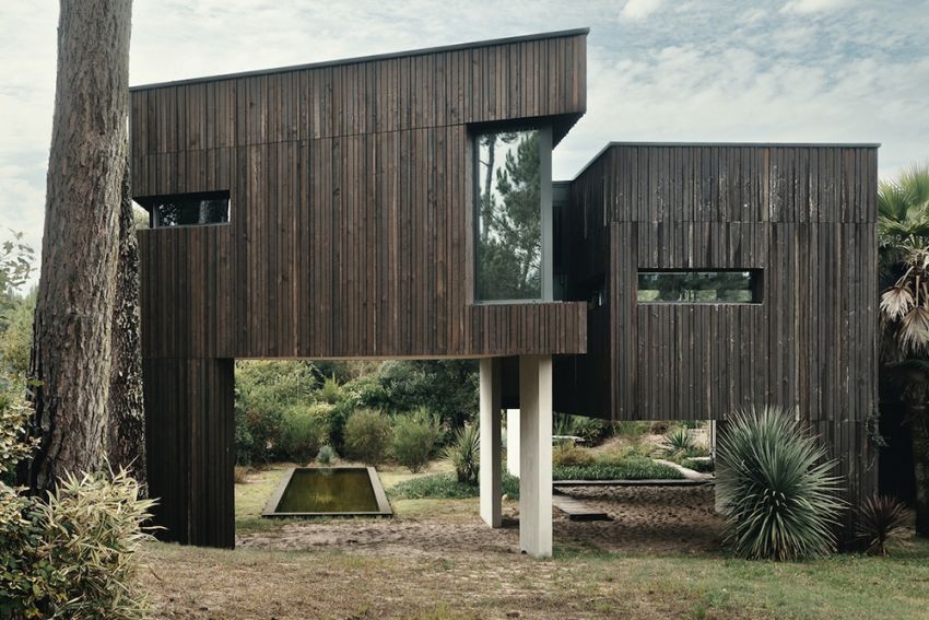 Une maison paysage