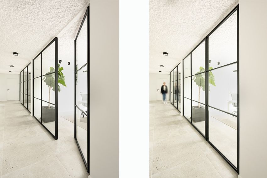 Des parois en verre pour des bureaux ouverts et lumineux