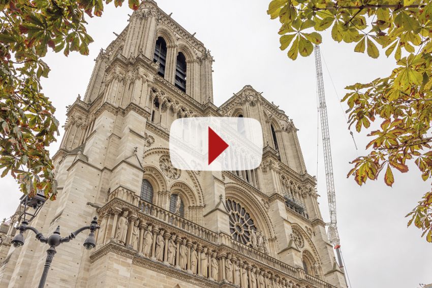 Réouverture de la cathédrale Notre-Dame à Paris