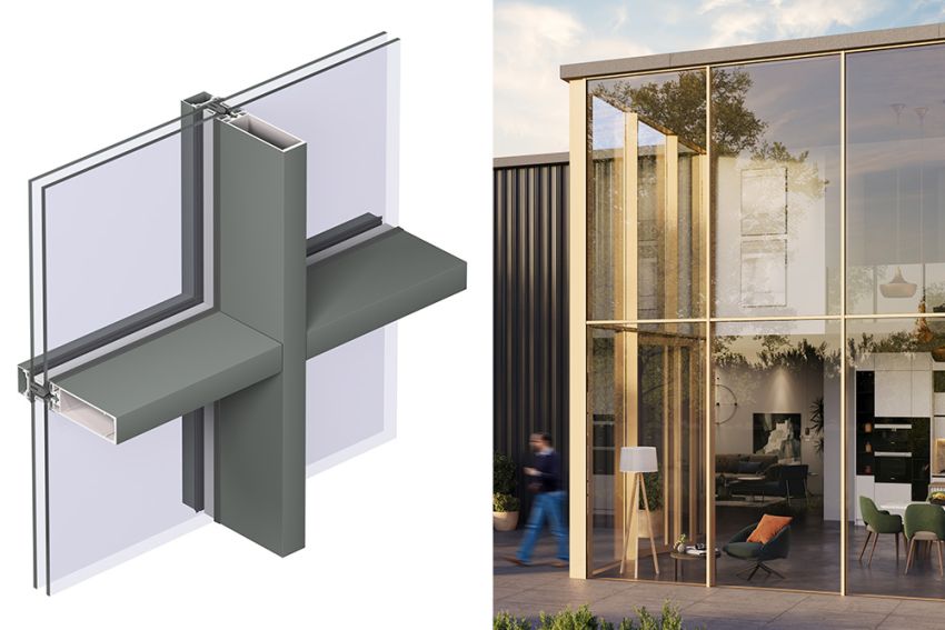 Reynaers Aluminium lance le système de mur-rideau ultramince SlimWall 35 à Architect@Work Bruxelles 