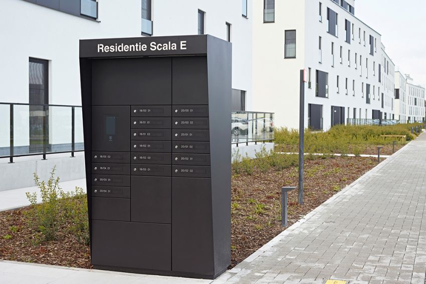 Wall : système de boîtes à colis modulable au look & feel épuré